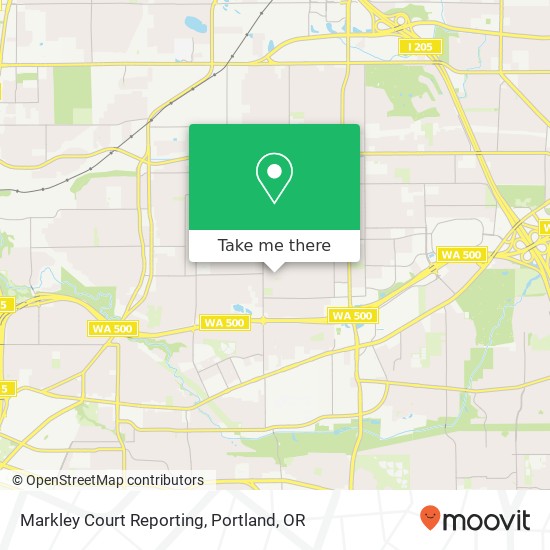 Mapa de Markley Court Reporting