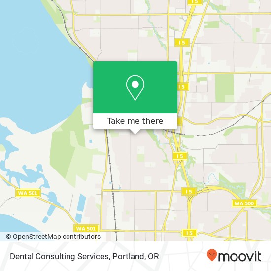 Mapa de Dental Consulting Services