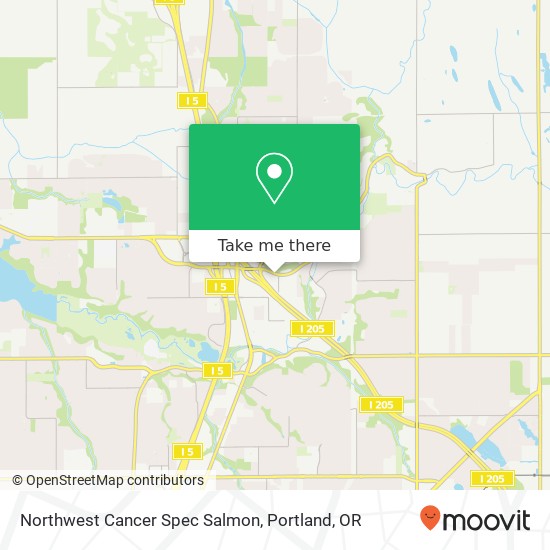 Mapa de Northwest Cancer Spec Salmon