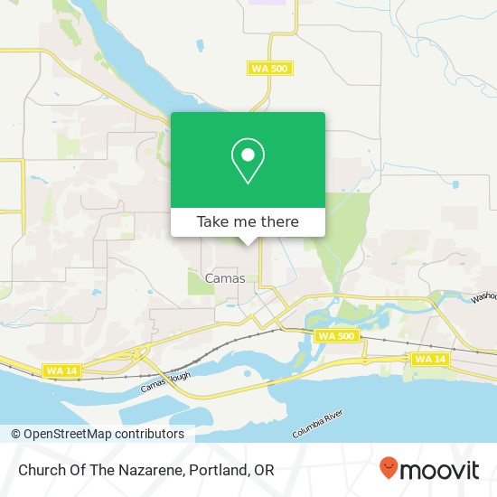 Church Of The Nazarene map