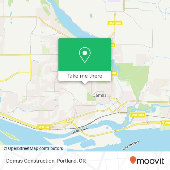 Domas Construction map