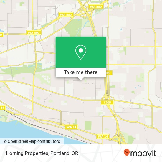 Mapa de Horning Properties