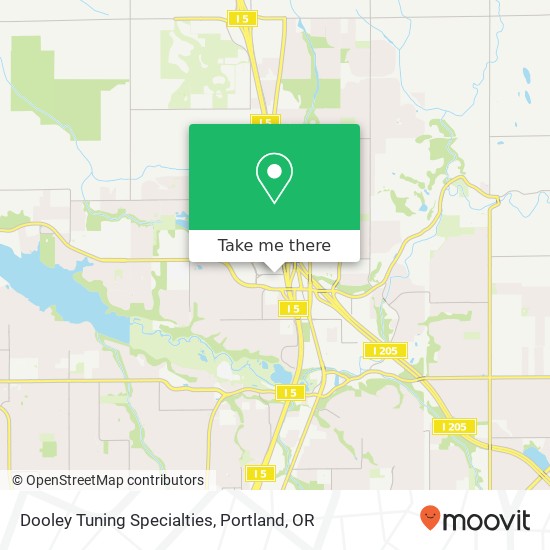 Dooley Tuning Specialties map