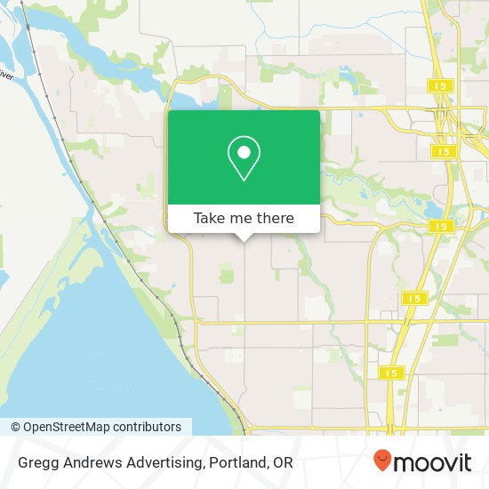 Gregg Andrews Advertising map