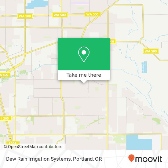 Mapa de Dew Rain Irrigation Systems