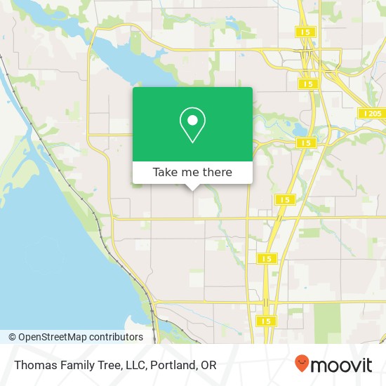Thomas Family Tree, LLC map
