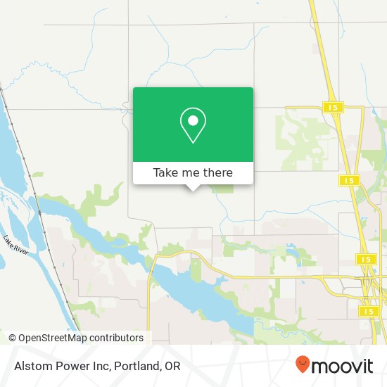 Alstom Power Inc map