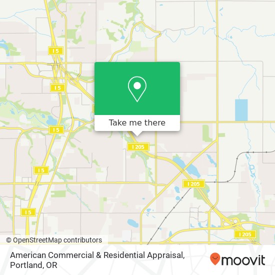 American Commercial & Residential Appraisal map