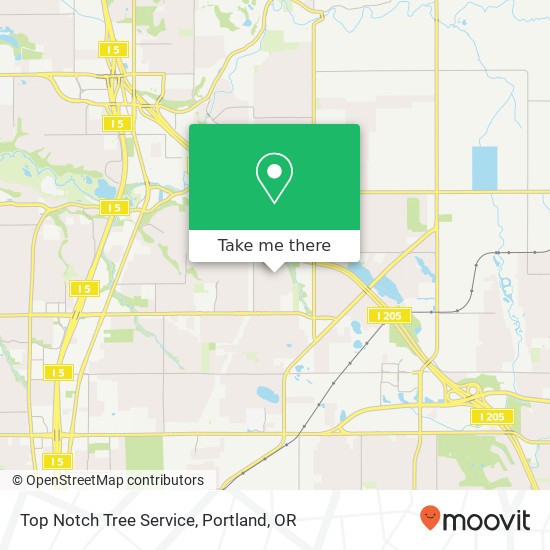 Top Notch Tree Service map