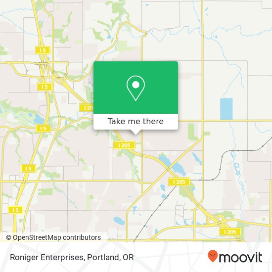 Roniger Enterprises map