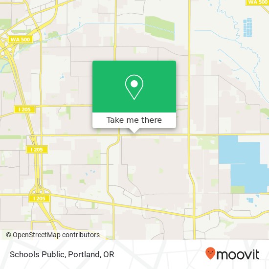 Schools Public map