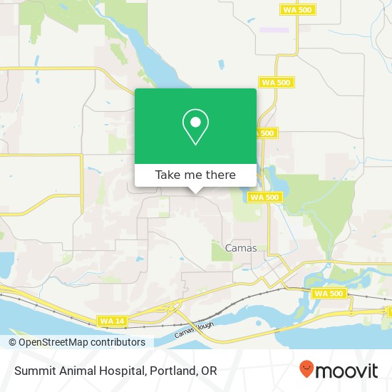 Mapa de Summit Animal Hospital