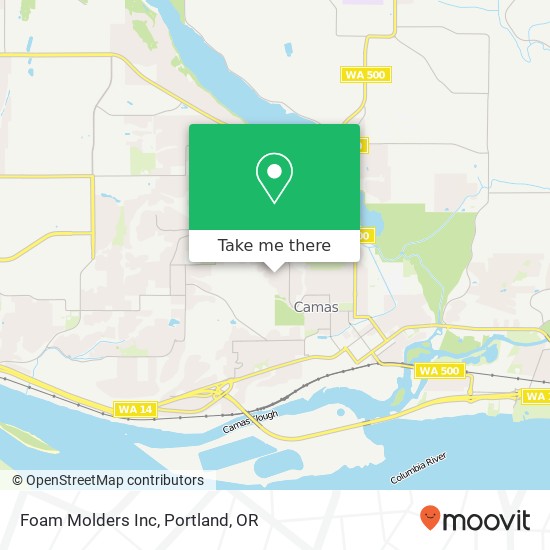 Foam Molders Inc map