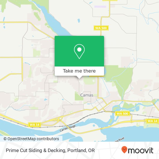 Prime Cut Siding & Decking map