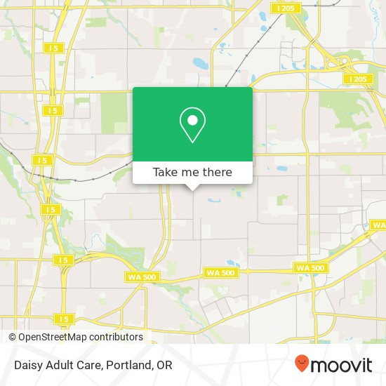 Daisy Adult Care map