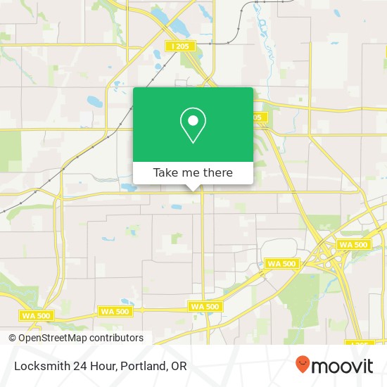 Locksmith 24 Hour map