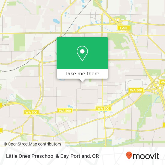 Mapa de Little Ones Preschool & Day