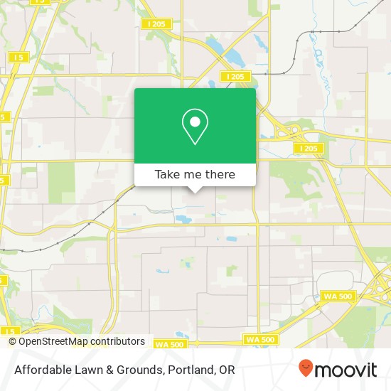 Affordable Lawn & Grounds map