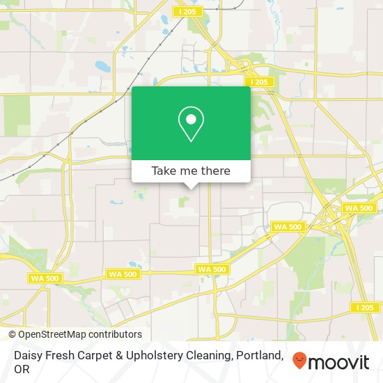 Daisy Fresh Carpet & Upholstery Cleaning map