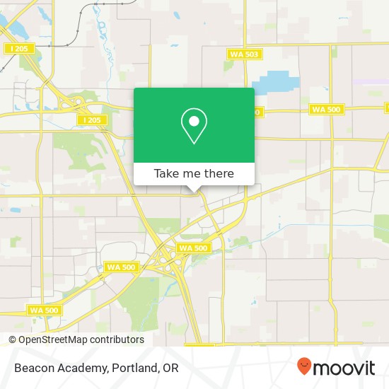 Beacon Academy map