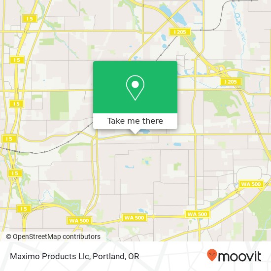 Maximo Products Llc map