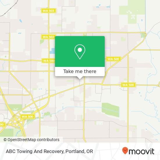 ABC Towing And Recovery map