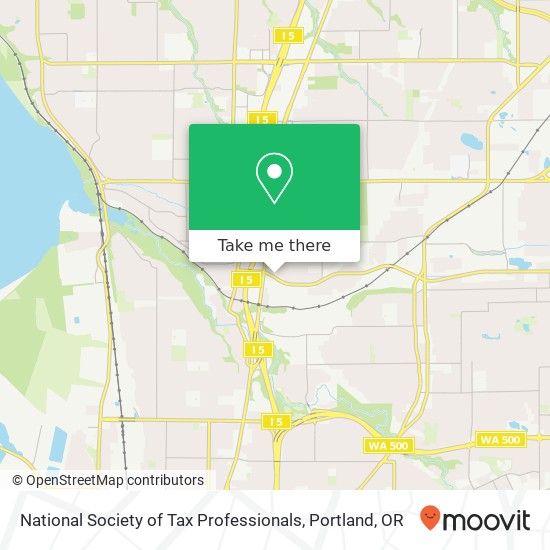 National Society of Tax Professionals map