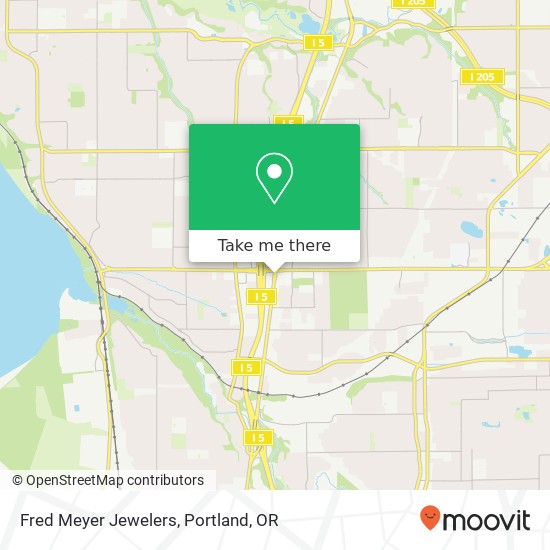 Mapa de Fred Meyer Jewelers