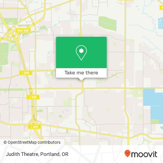 Judith Theatre map