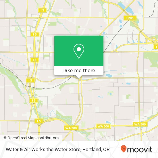 Mapa de Water & Air Works the Water Store