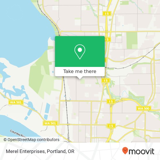 Merel Enterprises map