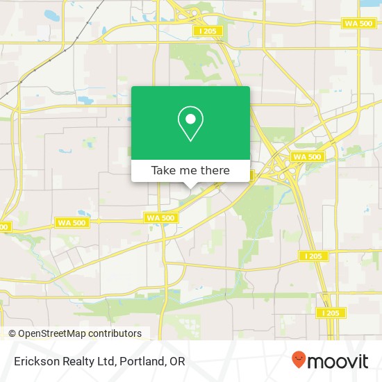 Erickson Realty Ltd map