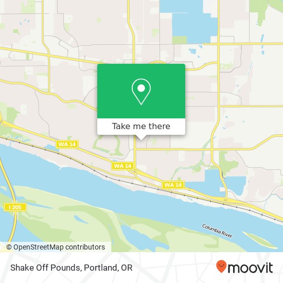 Mapa de Shake Off Pounds