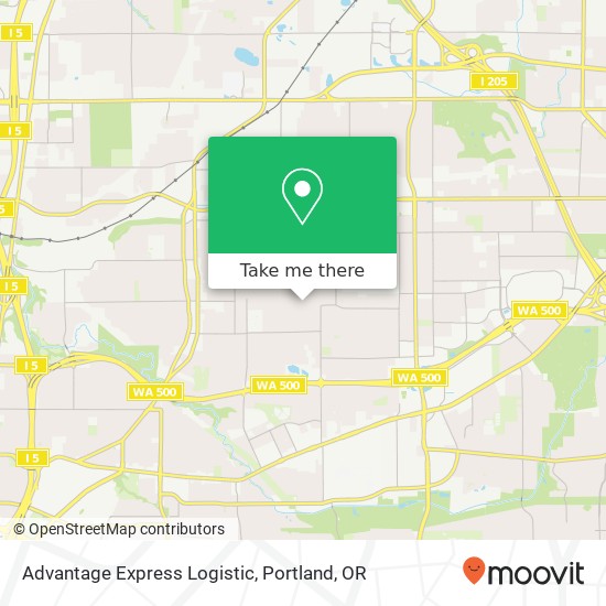 Mapa de Advantage Express Logistic