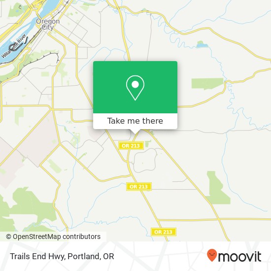 Mapa de Trails End Hwy