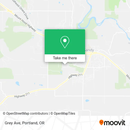 Mapa de Grey Ave