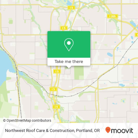 Northwest Roof Care & Construction map