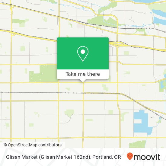 Mapa de Glisan Market (Glisan Market 162nd)