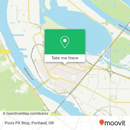 Mapa de Poo's Pit Stop