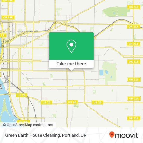 Green Earth House Cleaning map