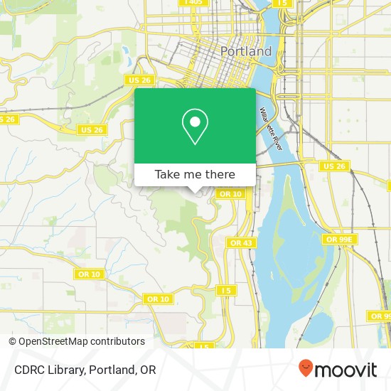 CDRC Library map