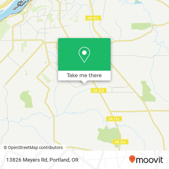 13826 Meyers Rd map