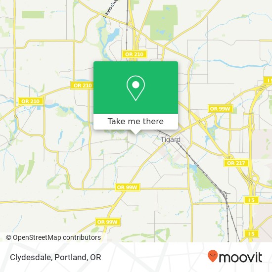 Mapa de Clydesdale