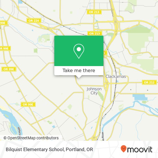 Mapa de Bilquist Elementary School