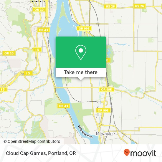 Cloud Cap Games map