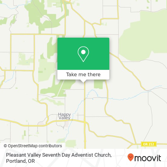 Mapa de Pleasant Valley Seventh Day Adventist Church