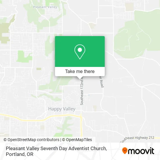 Pleasant Valley Seventh Day Adventist Church map