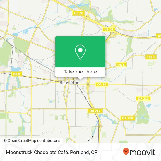 Moonstruck Chocolate Café map