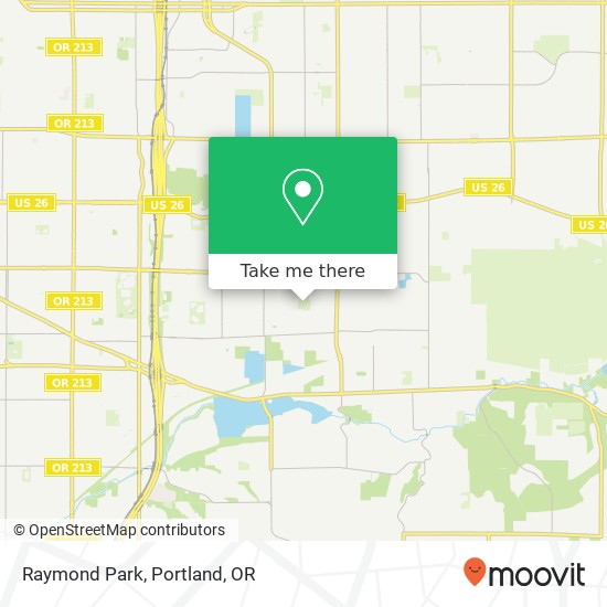Raymond Park map