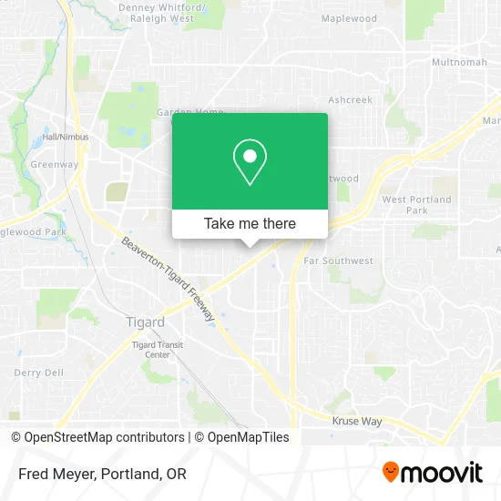 Fred Meyer map